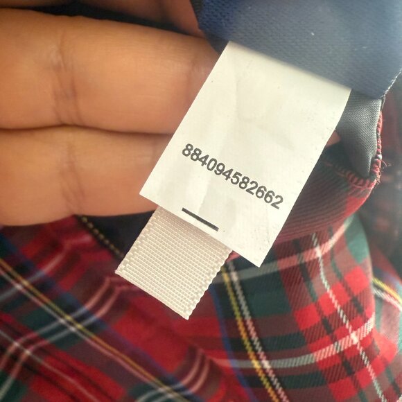 CHAPS  Est. 1978 Tartan Plaid Quilted Puffy Vest Petite XL - Picture 9 of 14